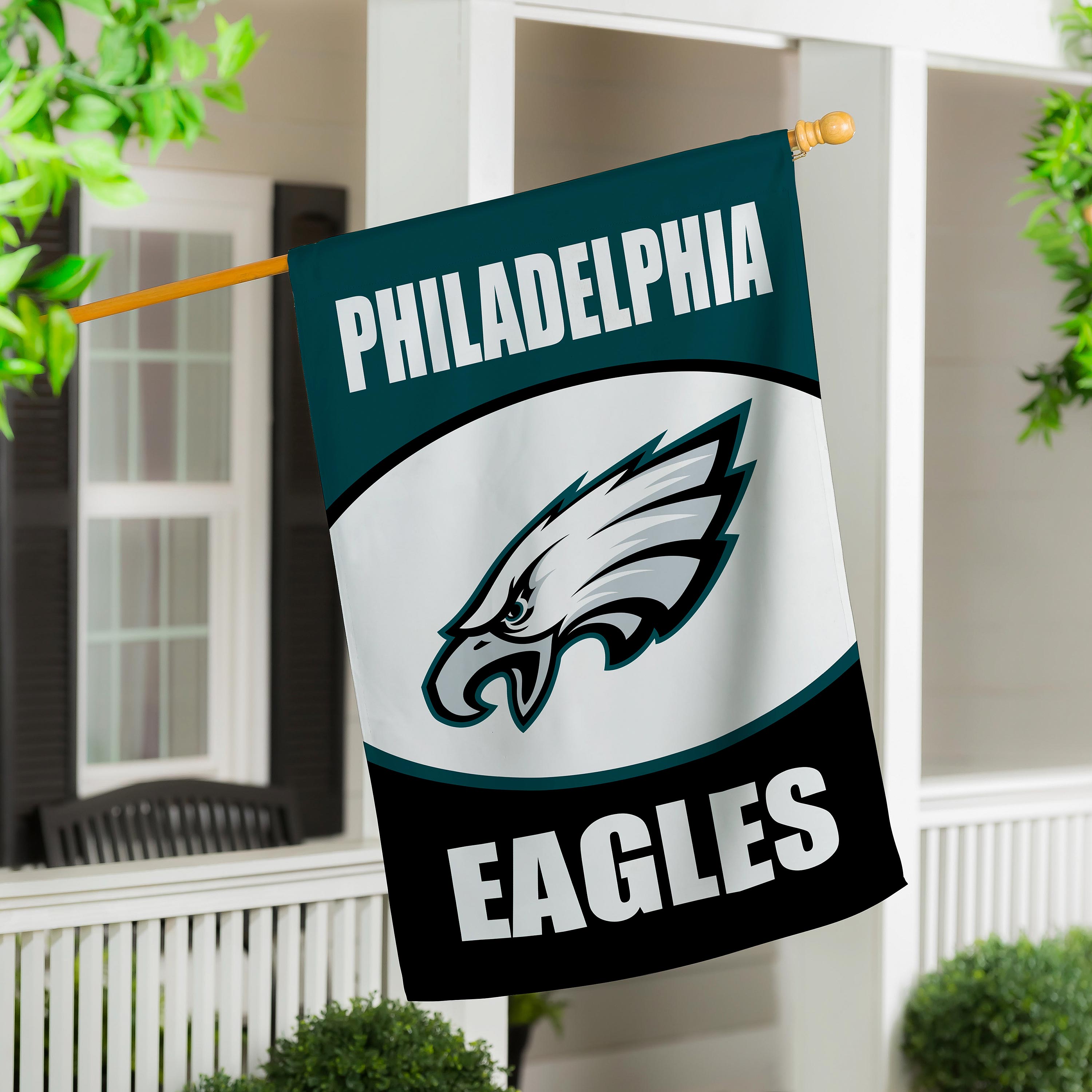Philadelphia Eagles Suede House Flag