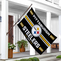 Pittsburgh Steelers Single Sided Estate Flag with 2 Grommets, 3'x5'