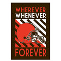Cleveland Browns WWF Fan Garden Flag