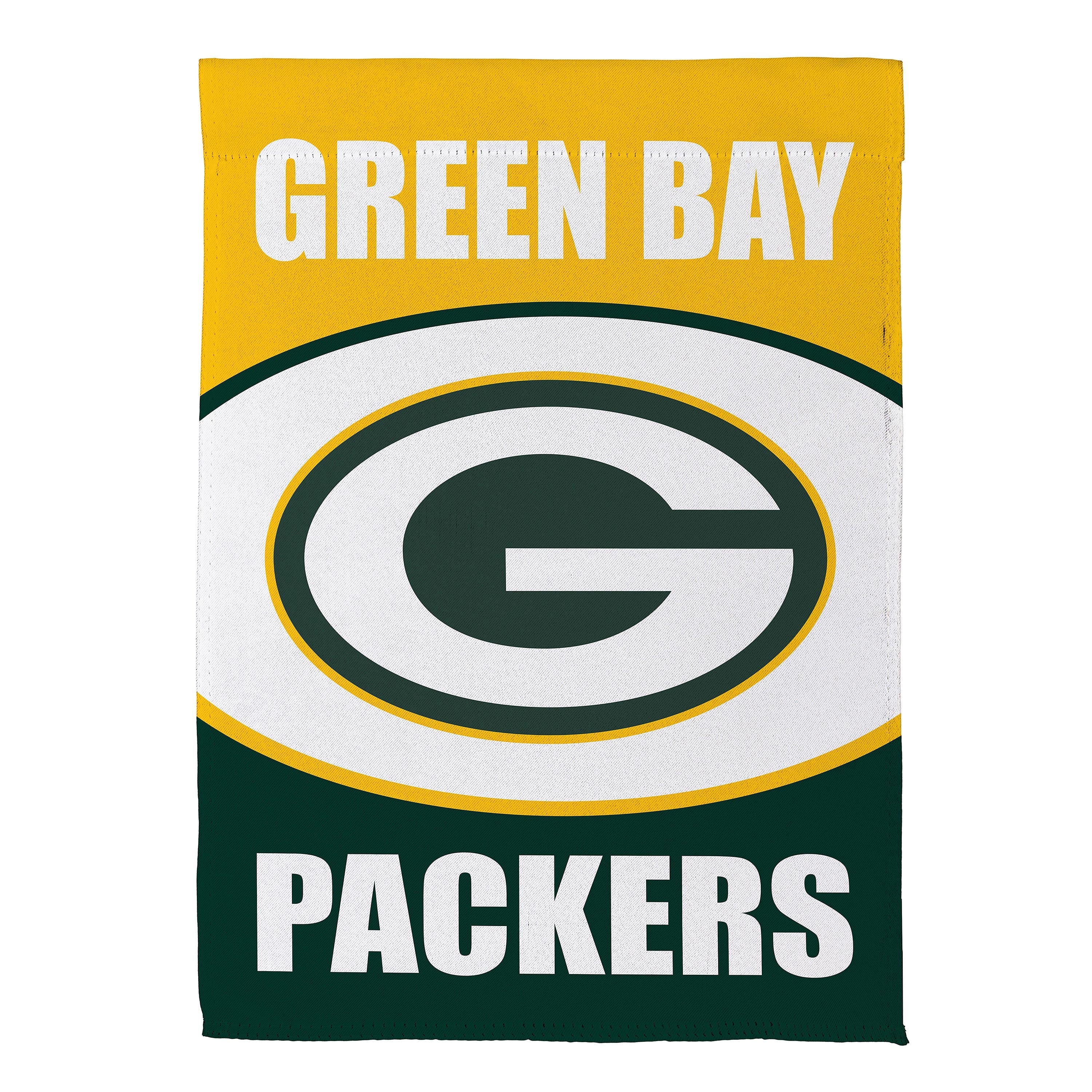 Green Bay Packers Suede House Flag