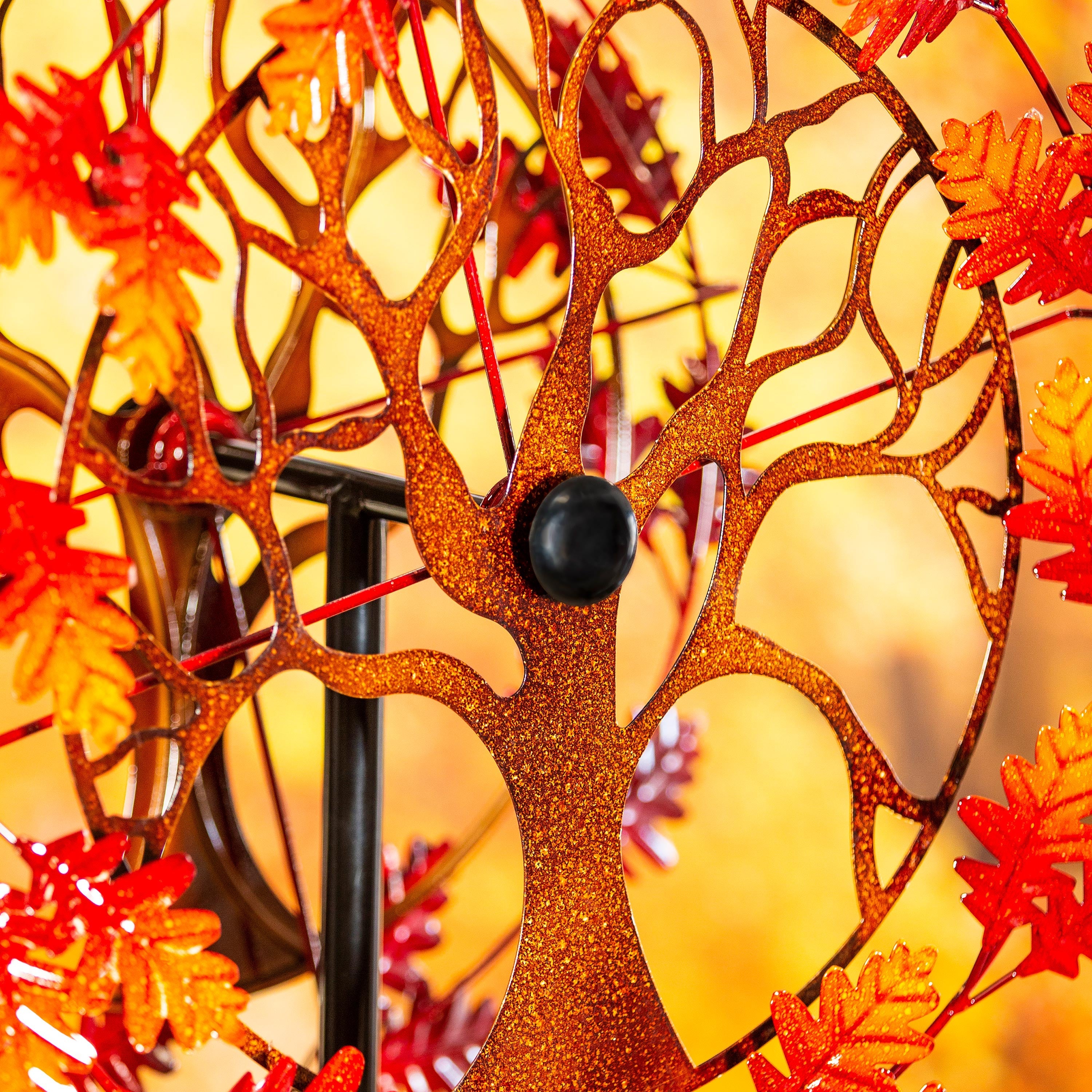 75" Wind Spinner, Maple Tree