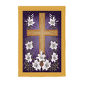 Easter Lilies Suede Garden Flag