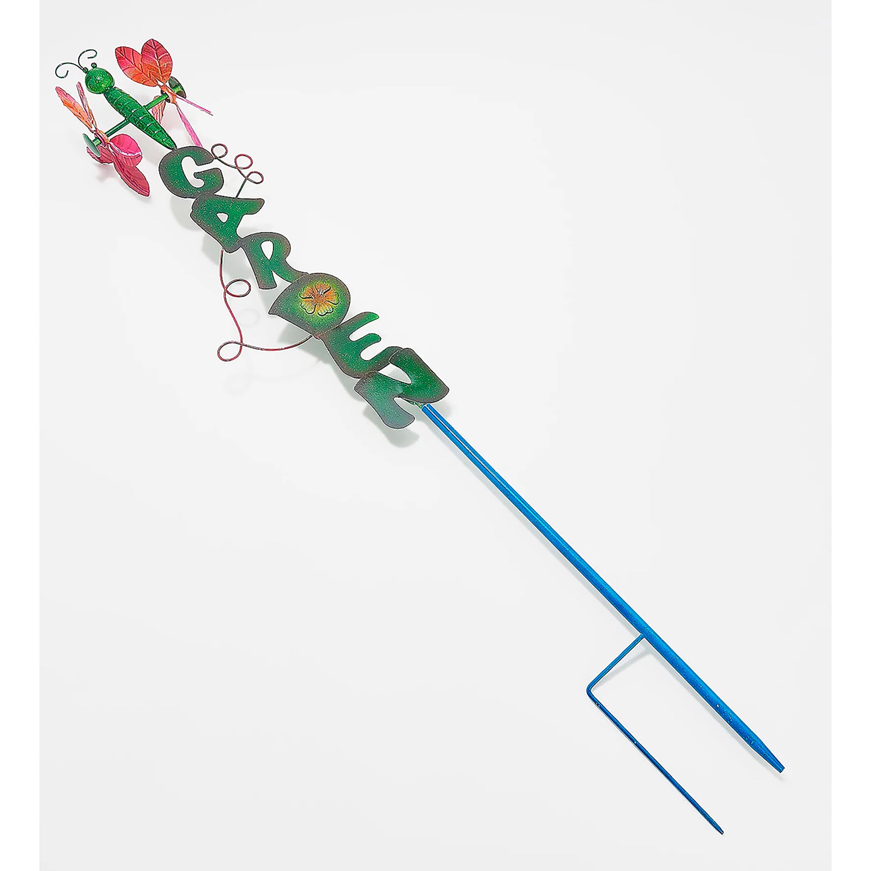 Metal kinetic stake, Garden