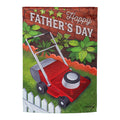 Happy Father's Day Suede Garden Flag