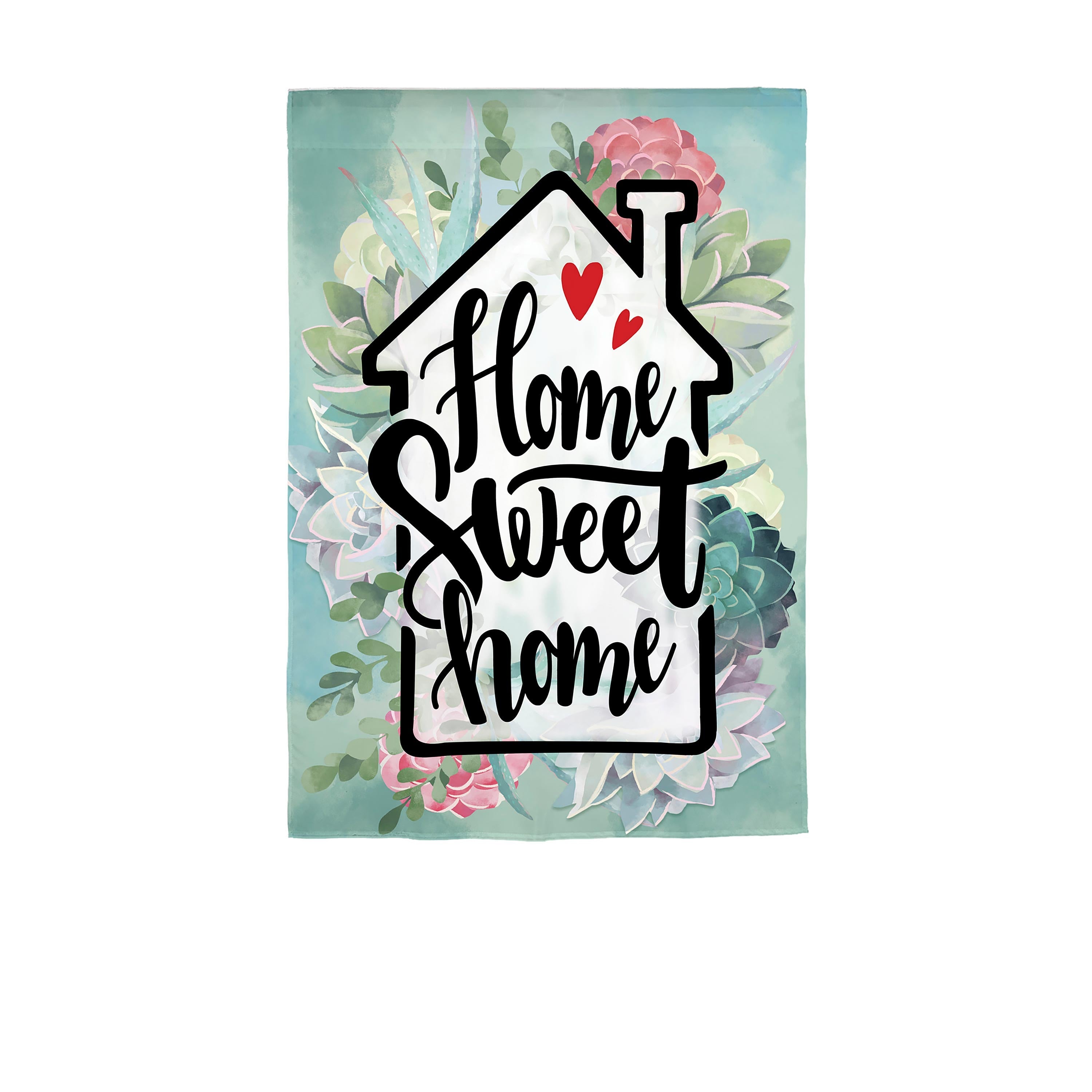 Home Sweet Home Burlap Garden Flag