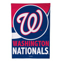 Washington Nationals Burlap Garden Flag