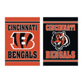 Embossed Suede Flag, House Size, Cincinnati Bengals