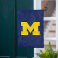 University of Michigan Applique Garden Flag