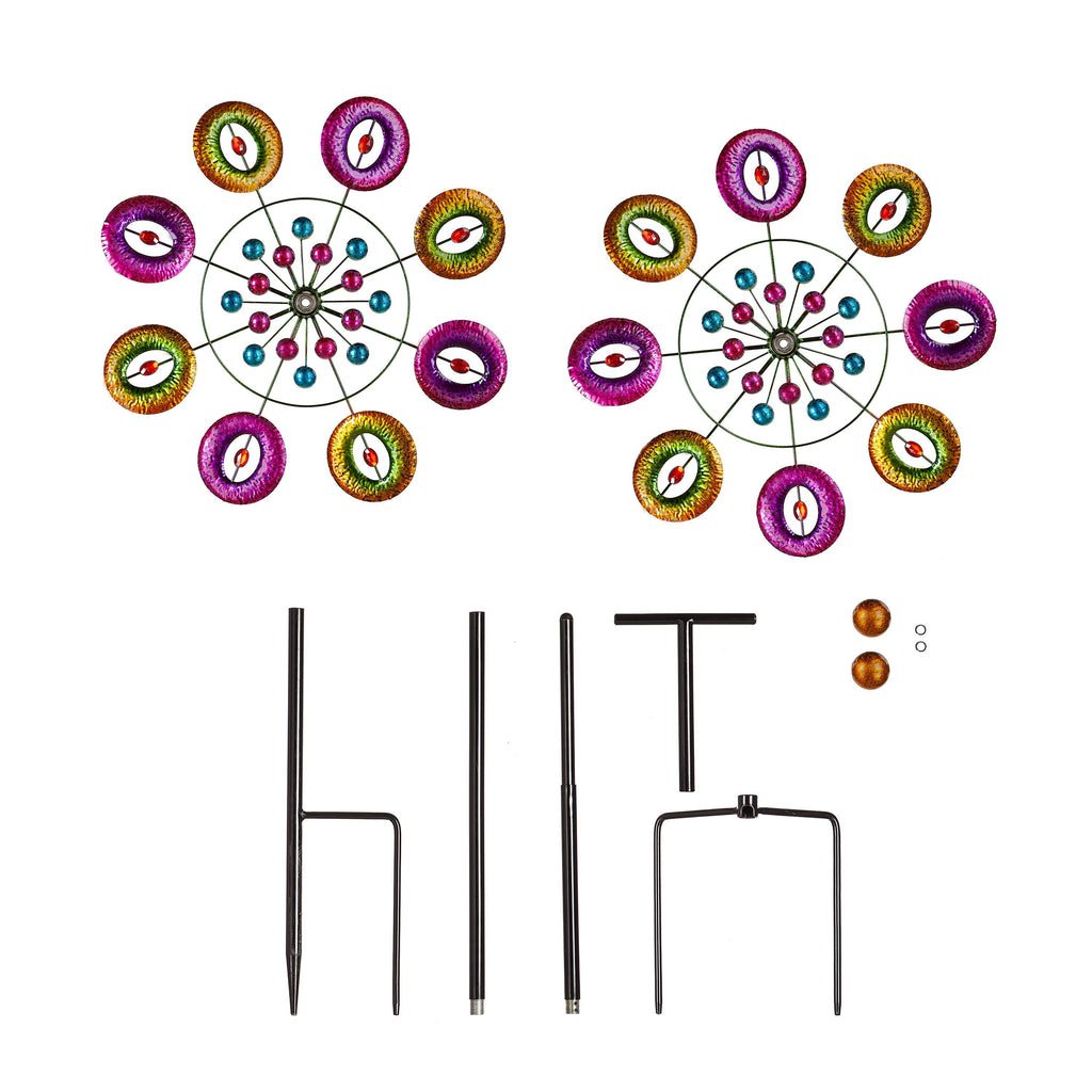 75"H Musical Notes Wind Spinner