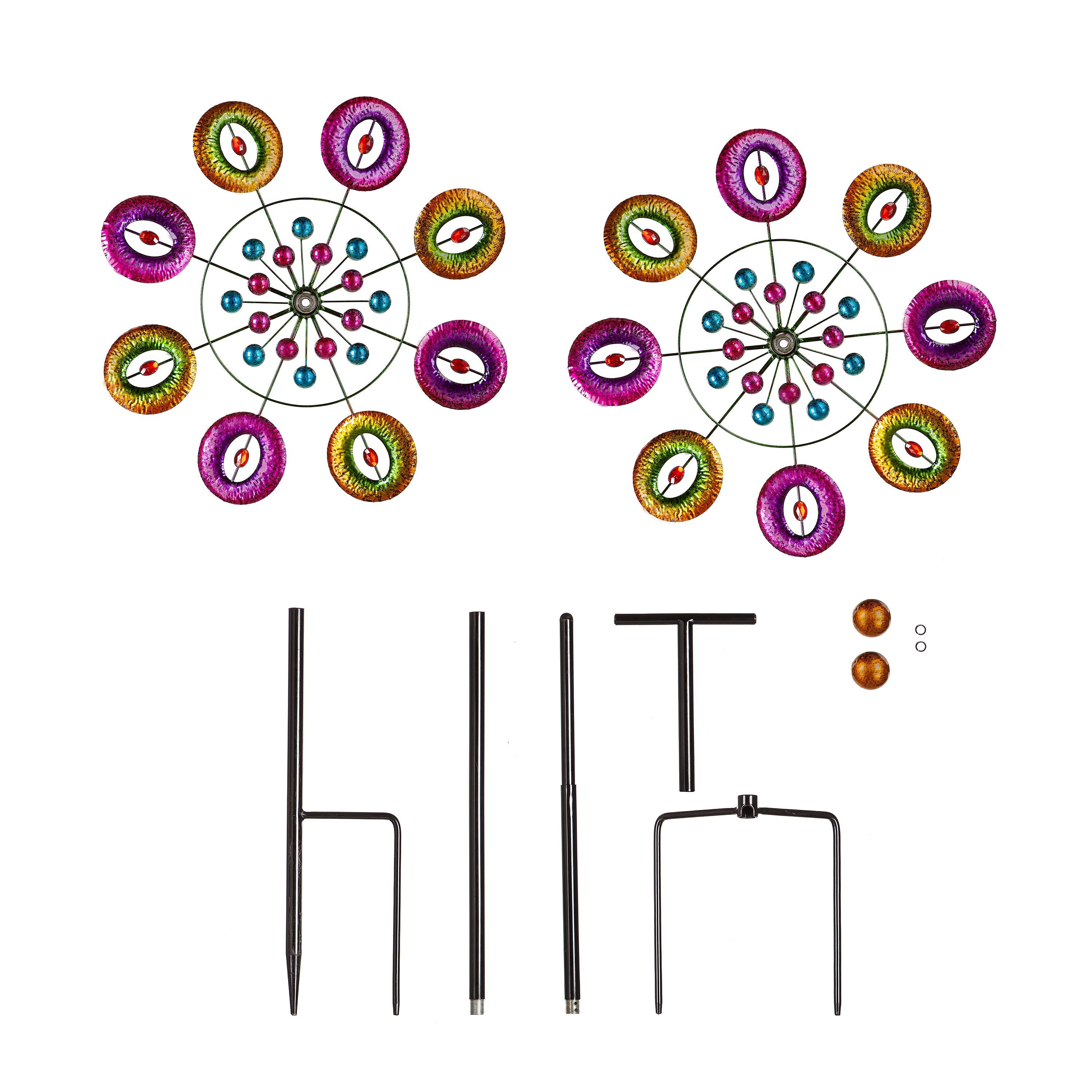 75"H Musical Notes Wind Spinner