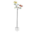 Solar Double Flower Spinner, Yellow/Orange