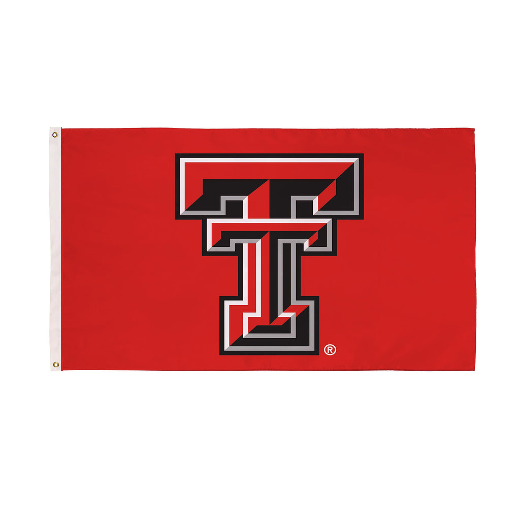 Texas Tech University Single Sided Estate Flag with 2 Grommets, 3'x5'