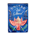 United We Stand Garden Lustre Flag, SNL
