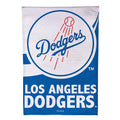Los Angeles Dodgers Burlap House Flag