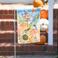 Autumn Greetings Garden Suede Flag