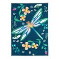 Dragonfly Garden Garden Linen Flag