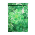 Lucky Clover Lustre Garden Flag