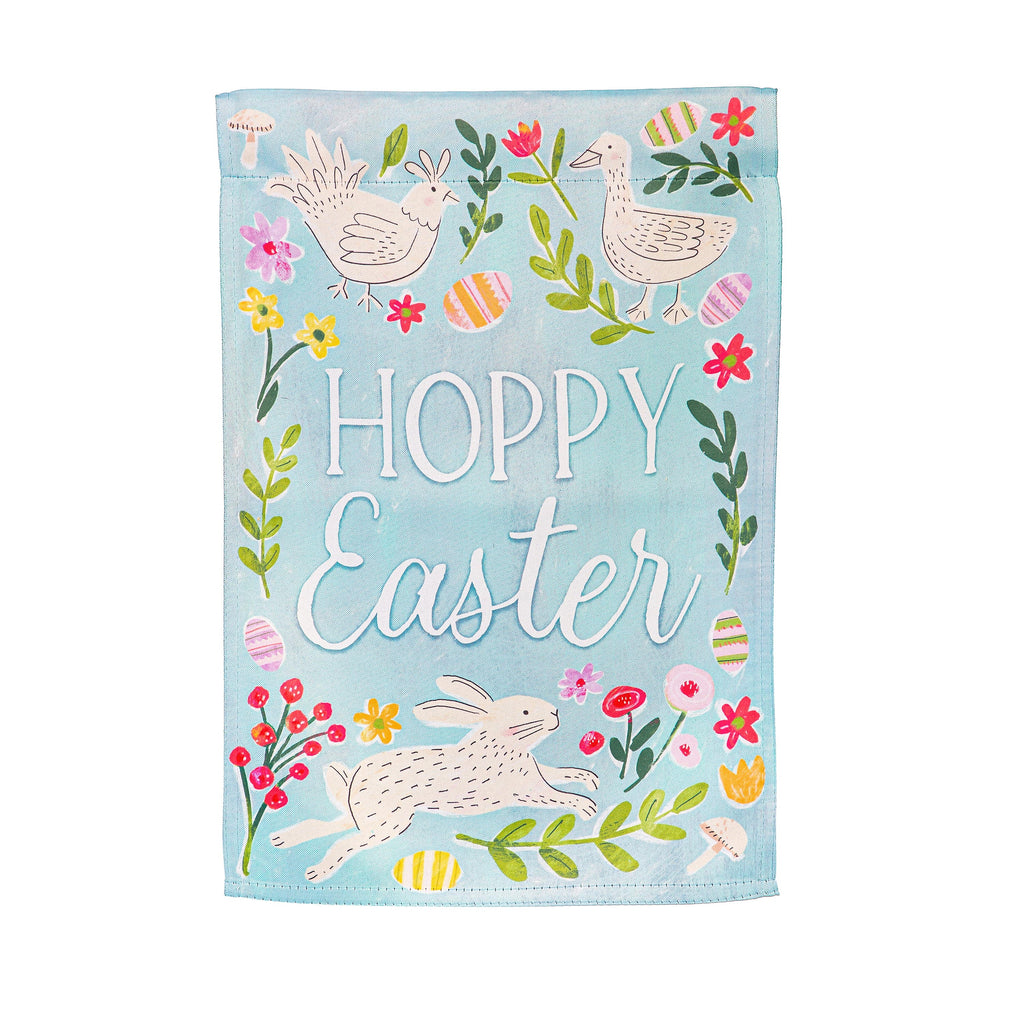 In Bloom Suede Garden Flag