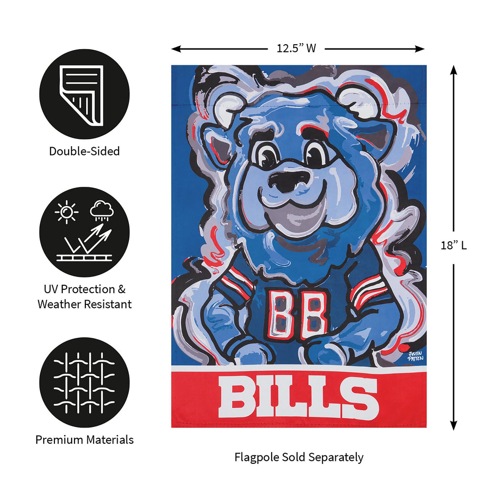 Buffalo Bills, Suede GDN Justin Patten