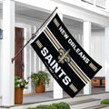 New Orleans Saints Single Sided Estate Flag with 2 Grommets, 3'x5'