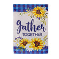 Gather Suede Garden Flag
