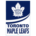 Toronto Maple Leafs Burlap Flag House Size