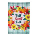 Fall Sweet Fall Burlap Garden Flag