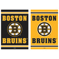 Embossed Suede Flag, House Size, Boston Bruins