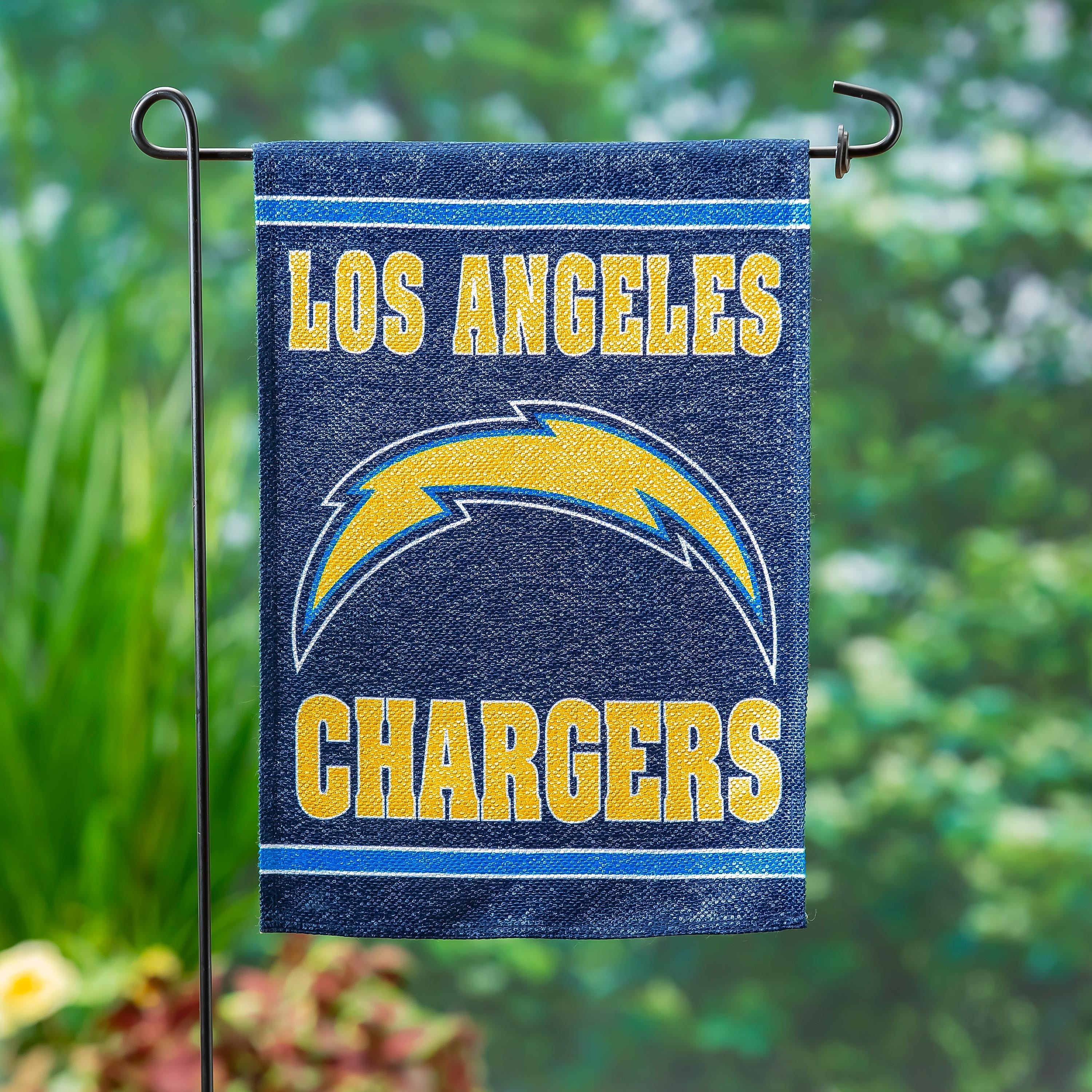 Embossed Suede Flag, GDN Size, Los Angeles Chargers