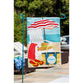 Adirondack Day Garden Linen Flag