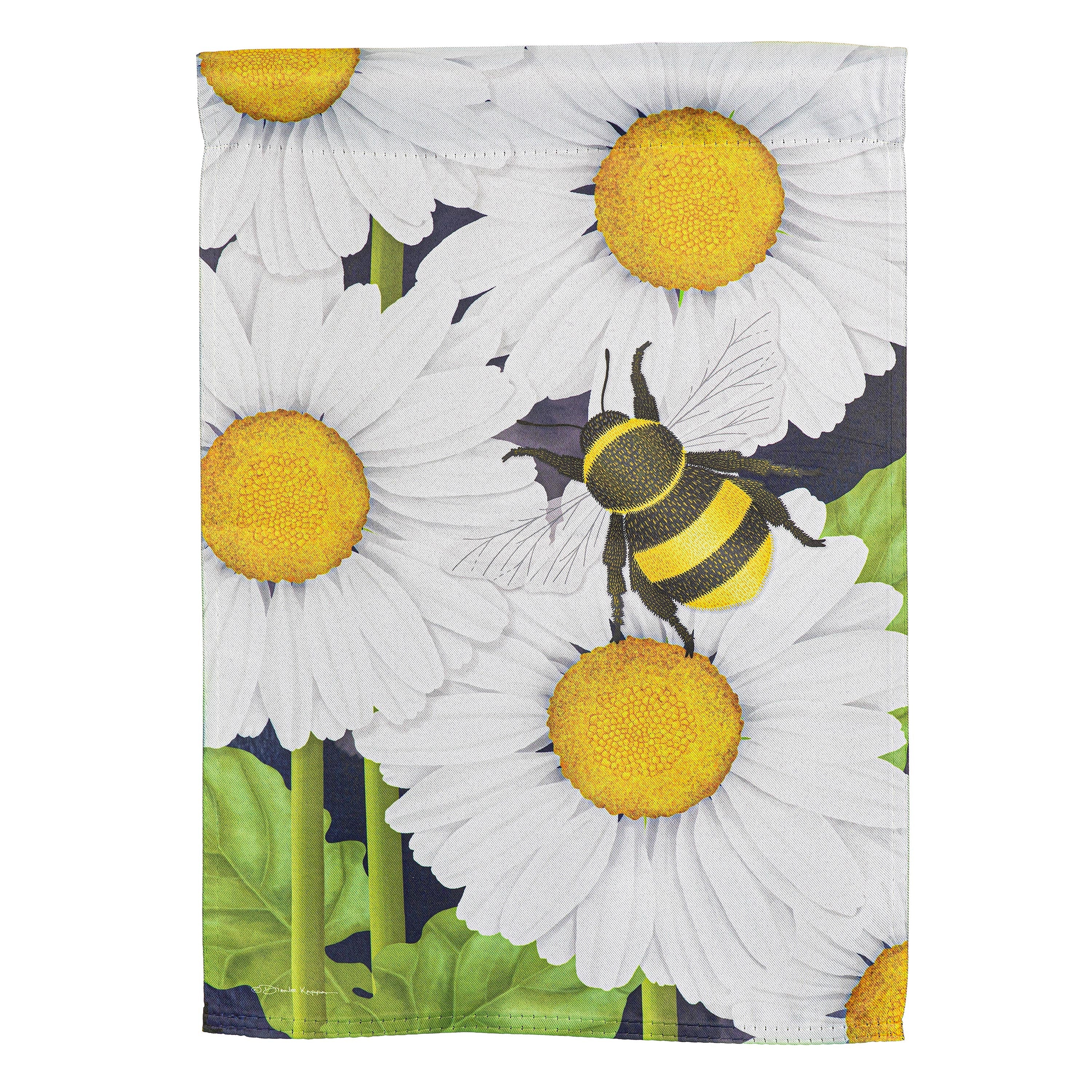 Let's Hang Out Suede Garden Flag