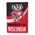 University of Wisconsin-Madison Burlap Flag GDN Size