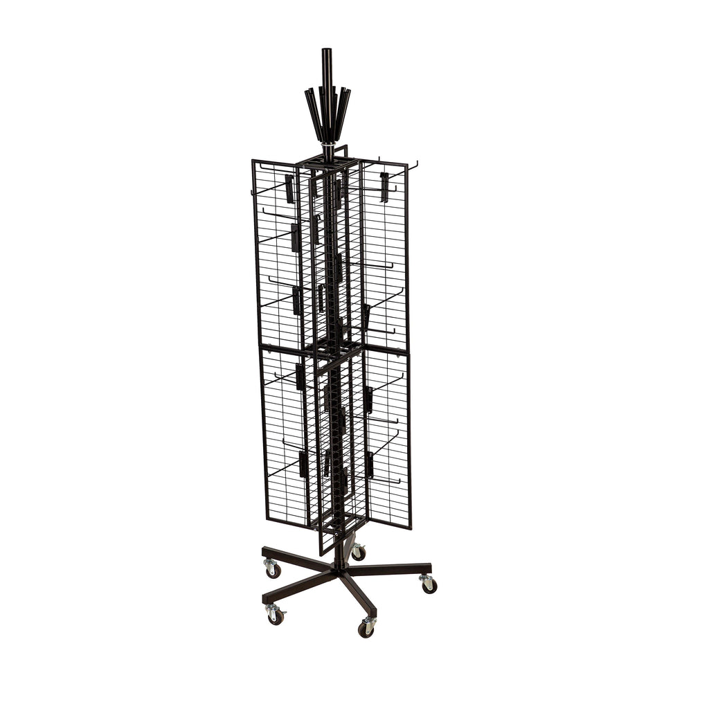 Flag Grid Display with Pinwheel Holder