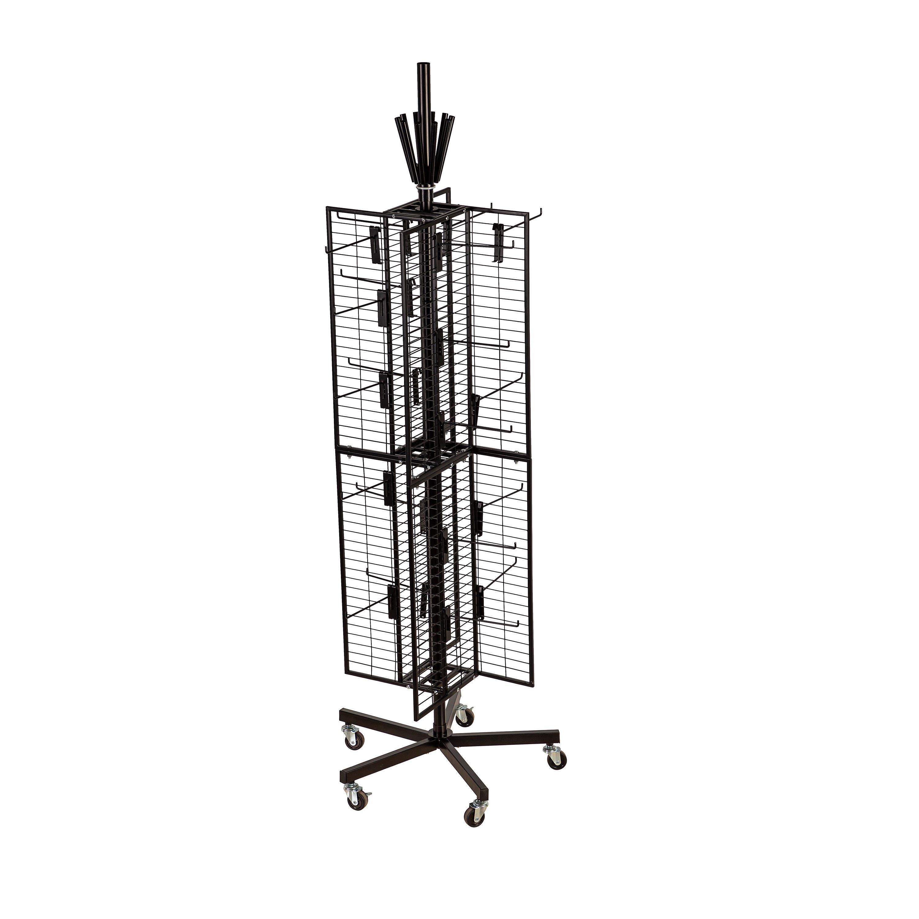 Flag Grid Display with Pinwheel Holder