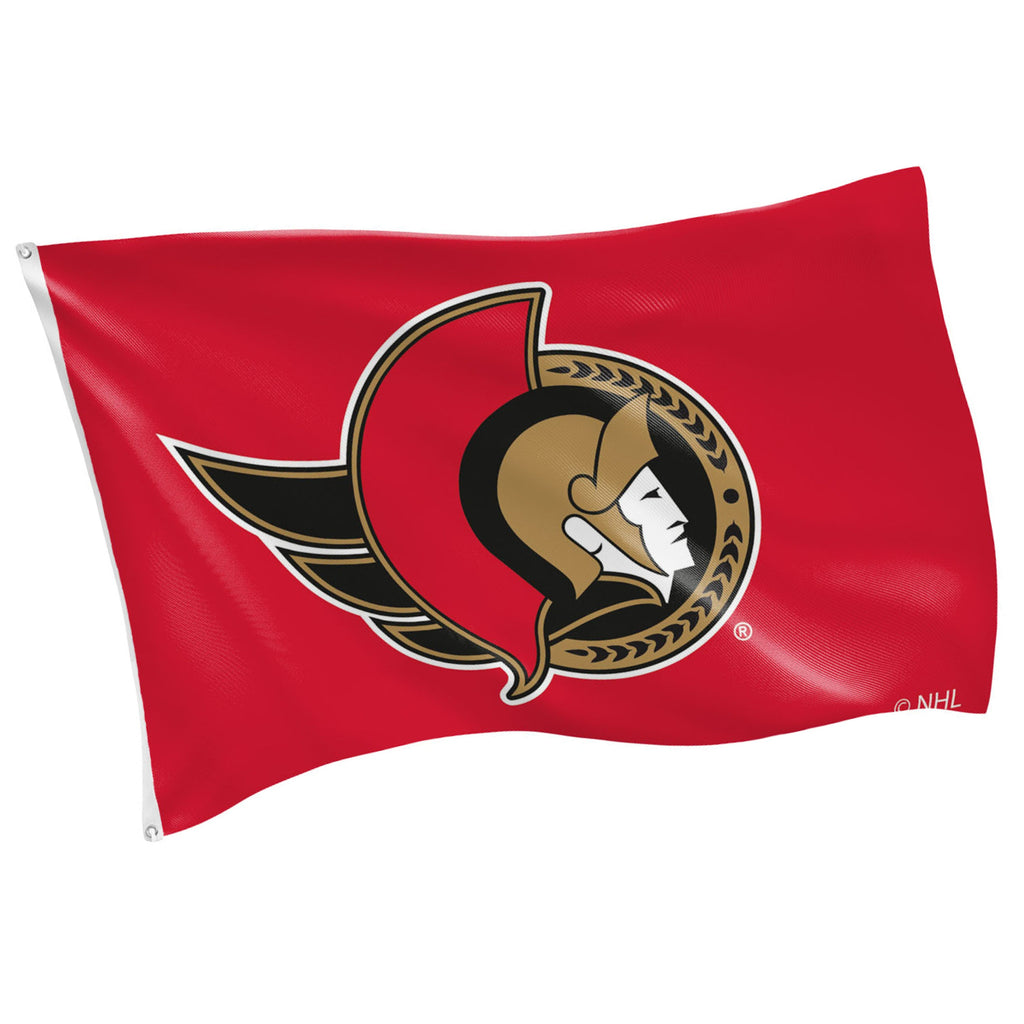 Ottawa Senators Single Sided Flag w/ 2 Grommets, 3'x5'