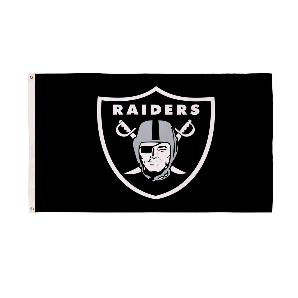 Las Vegas Raiders Single Sided Estate Flag with 2 Grommets, 3'x5'