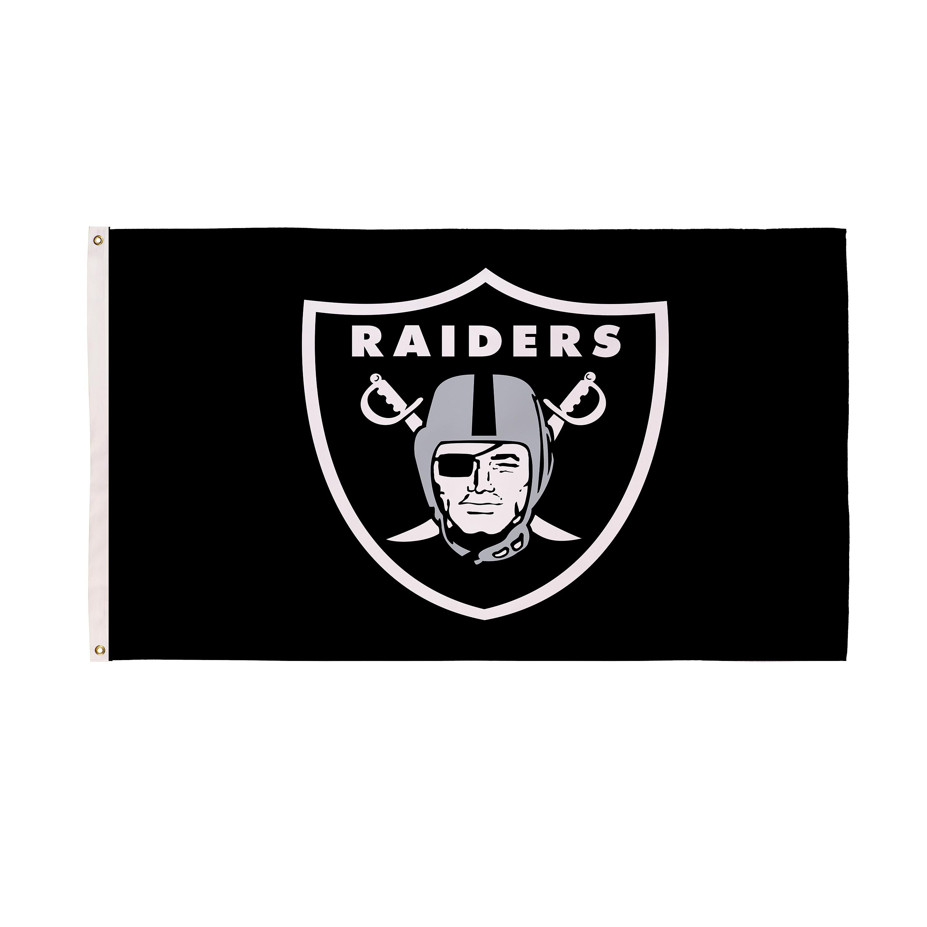Las Vegas Raiders Single Sided Estate Flag with 2 Grommets, 3'x5'
