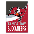 Tampa Bay Buccaneers Burlap Flag House Size