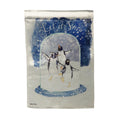 Let it Snow Penguin Lustre Garden Flag