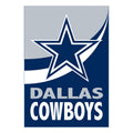 Dallas Cowboys Burlap House Flag