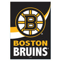 Boston Bruins Burlap Flag GDN Size