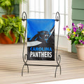 Carolina Panthers Burlap Flag GDN Size