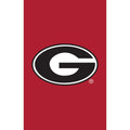 University of Georgia Applique House Flag
