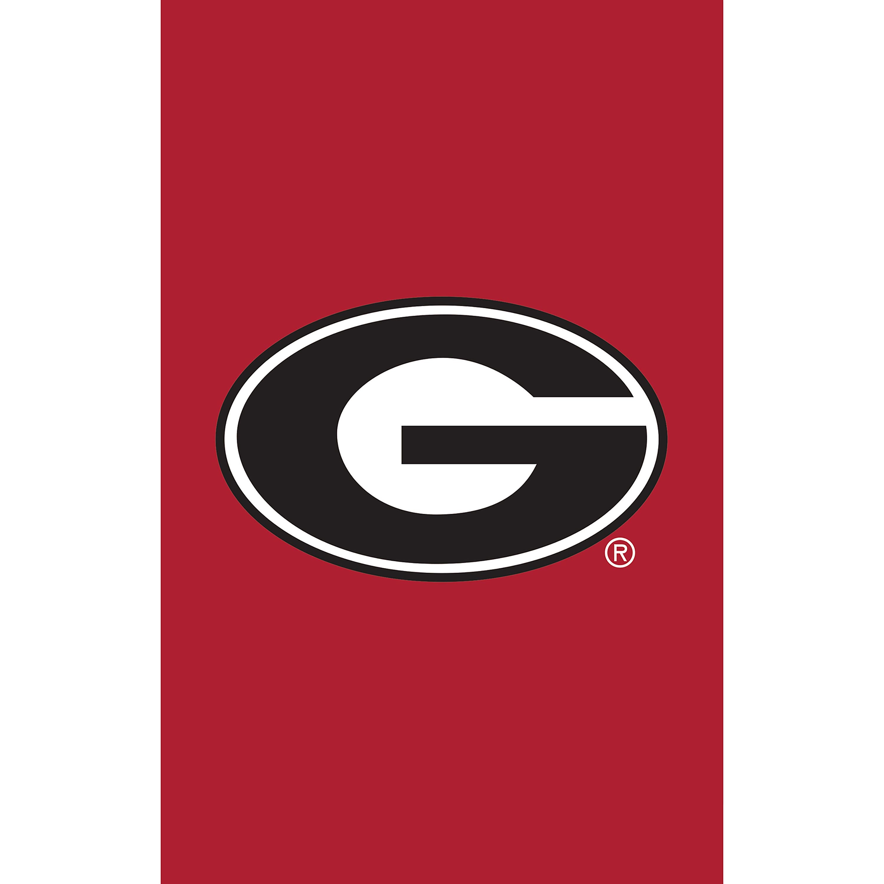 University of Georgia Applique House Flag