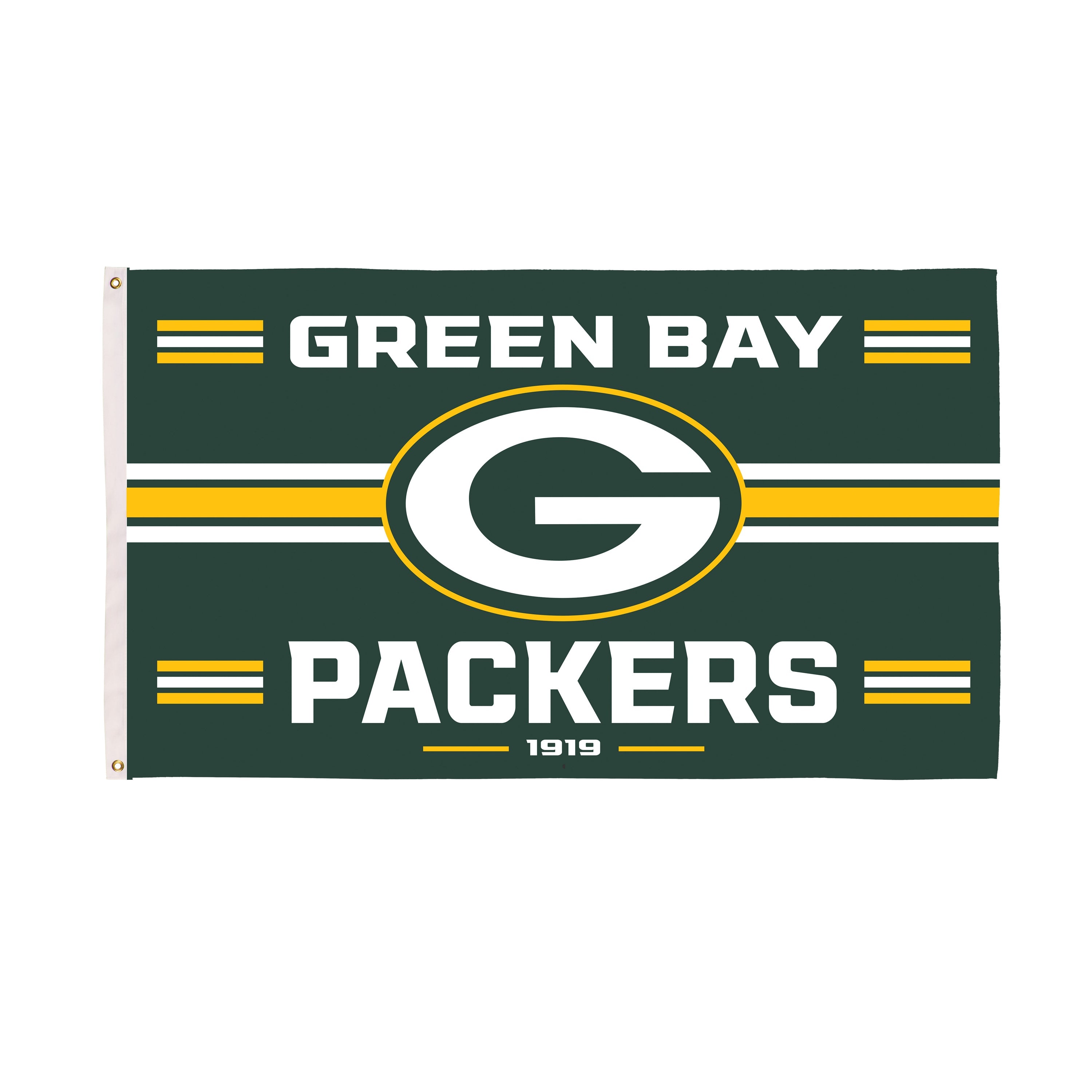 Green Bay Packers Single Sided Estate Flag with 2 Grommets, 3'x5'