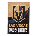 Vegas Golden Knights Burlap Flag GDN Size