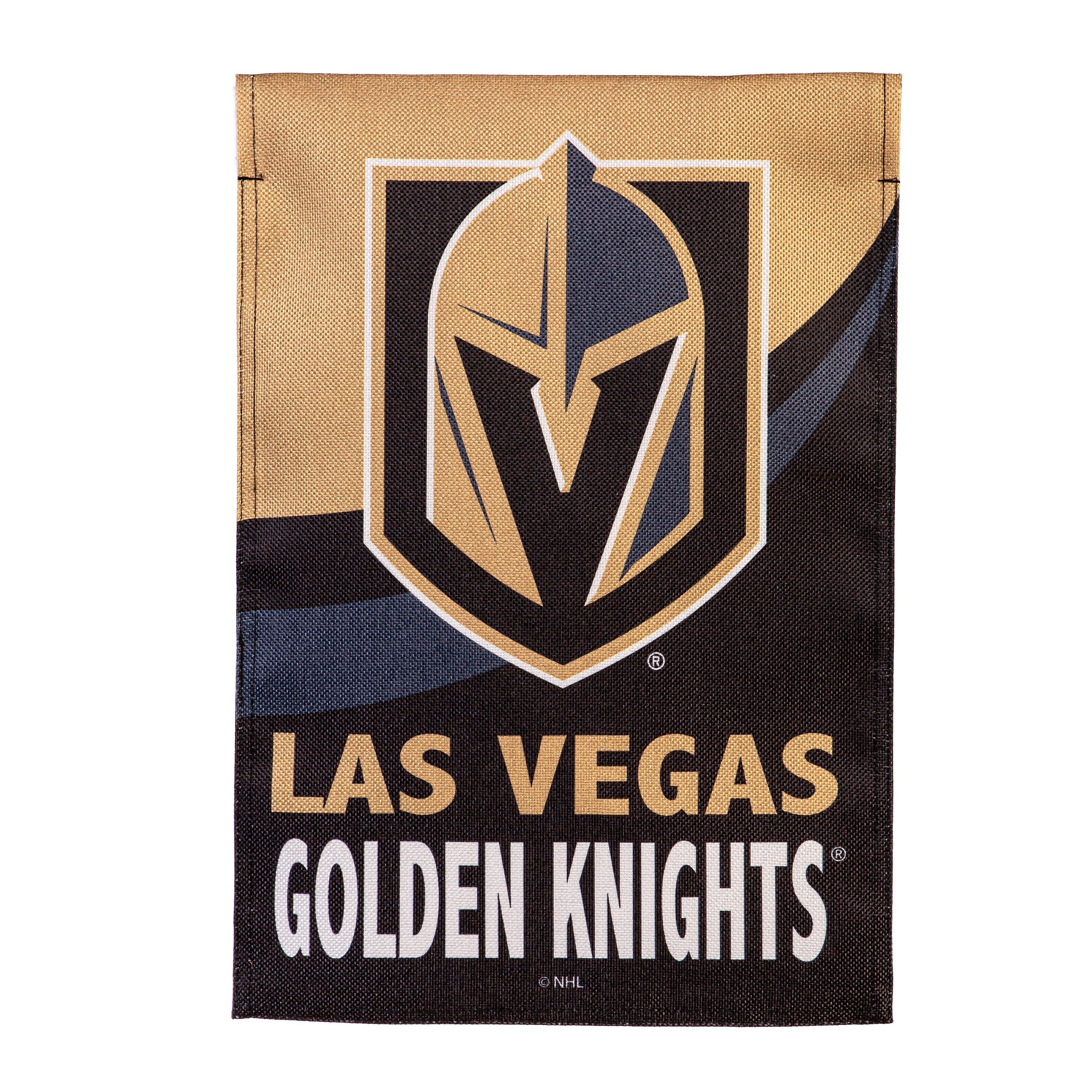 Vegas Golden Knights Burlap Flag GDN Size