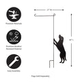 Dog Garden Flag Stand, KD