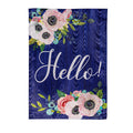 Oh Hello Moire Garden Flag