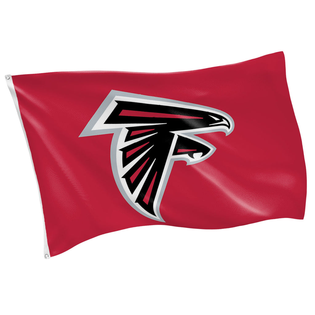 Atlanta Falcons Single Sided Flag w/ 2 Grommets, 3'x5'